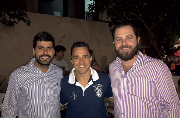 Breno, Luciano e o Instrutor do IDEBRASIL Rodrigo Cury
