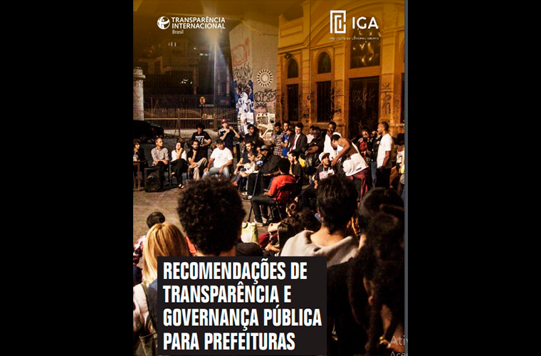 Transparência Internacional lança guia de Recomendações de Transparência e Governança Pública para Prefeituras