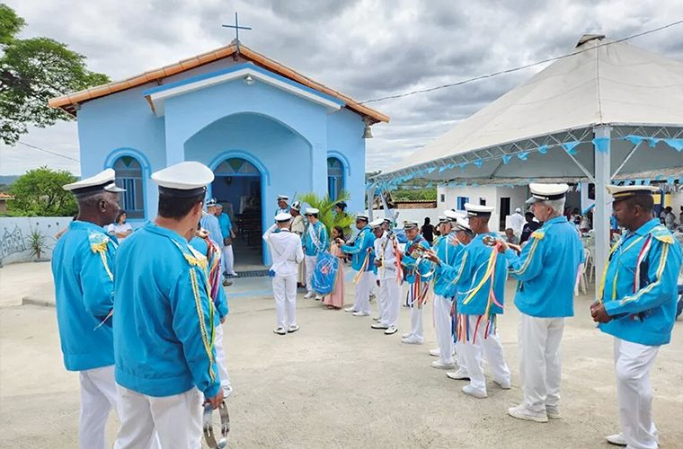 A Guarda está situada na Capela dos Maias, em Inhaúma (MG