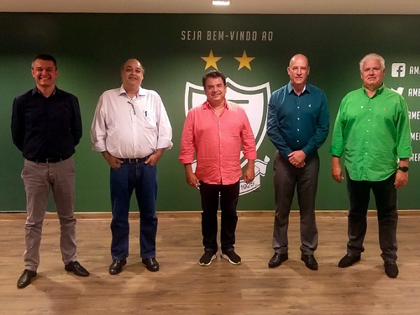 Glauco Xavier, Ricardo Raso, Alencar da Silveira Junior, Euler Araújo e Américo Gasparini Filho