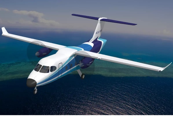 Empresa vai produzir ATL-100, bimotor turboélice para uso comercial e militar. Foto: Desaer/Divulgação