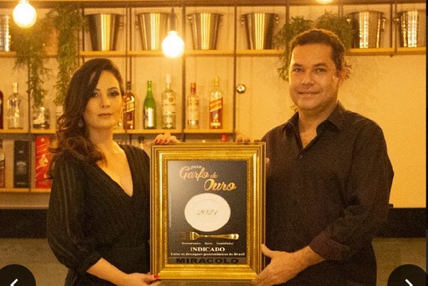 Miracolo Restaurante, de Sete Lagoas, é indicado pelo guia Garfo de Ouro 2021