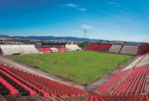 Estádio Joaquim Henrique Nogueira, Arena do Jacaré, em Sete Lagoas. Foto: Arquivo.