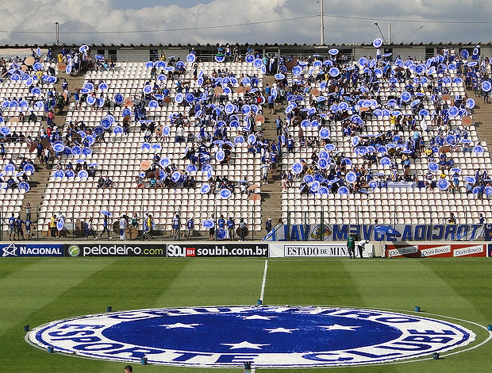 Torcida do Cruzeiro em dia de jogo na Arena. Foto: Arquivo/globoesporte.com