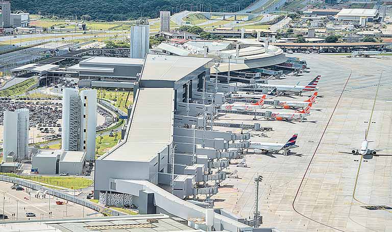 Aeroporto de Belo Horizonte (Confins). Foto: BH Airport/Divulgação