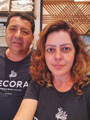 Gilson Rodrigues e Cida Teixeira