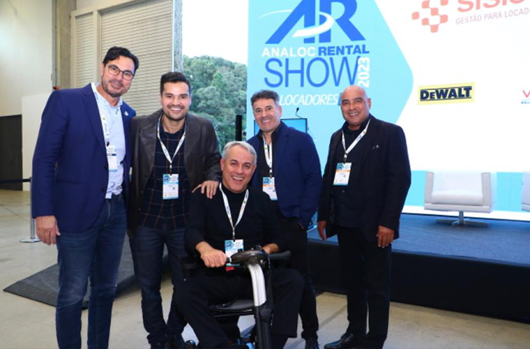 Rainério Railoc dá mentoria em Curitiba na Analoc Rental Show, feira exclusiva do segmento